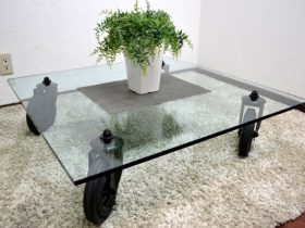 カッシーナixc CON RUOTE/コン ルオーテ ローテーブル