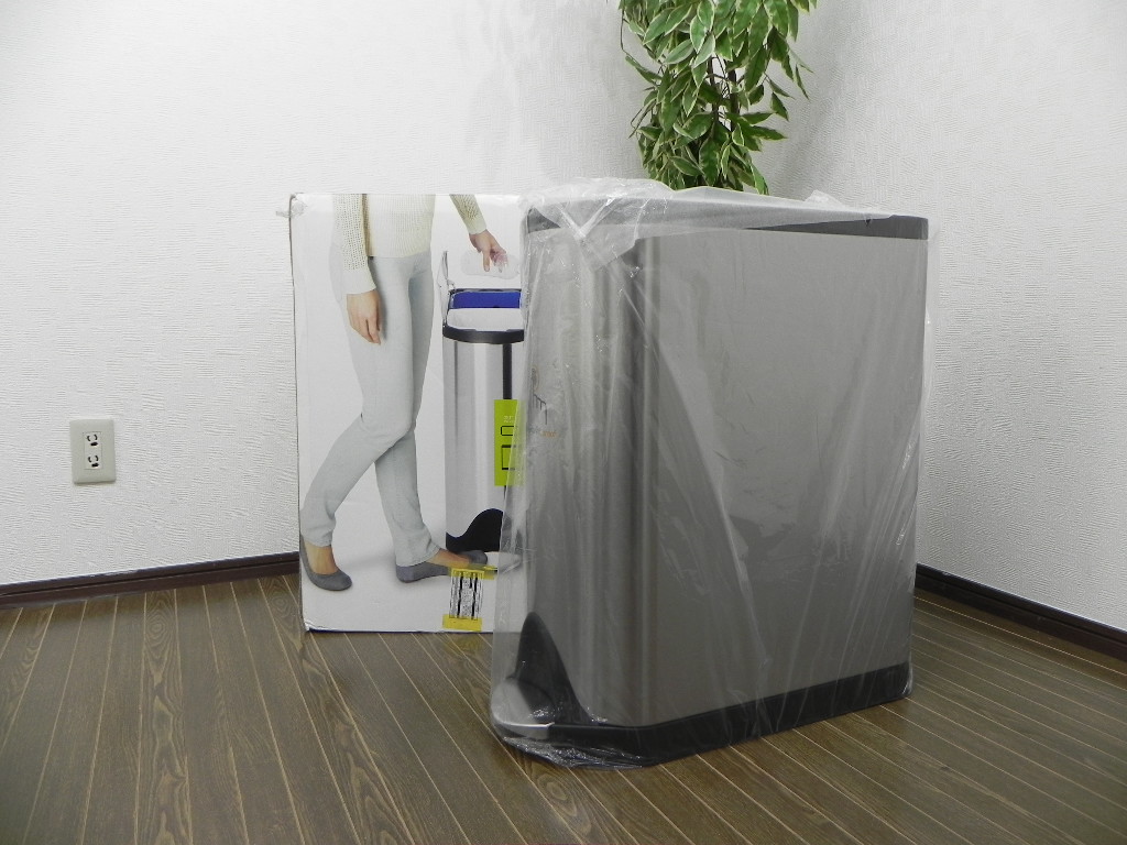 simplehuman ダストボックス バタフライカン リサイクラー 40L